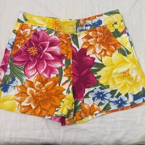 Janie and Jack floral shorts